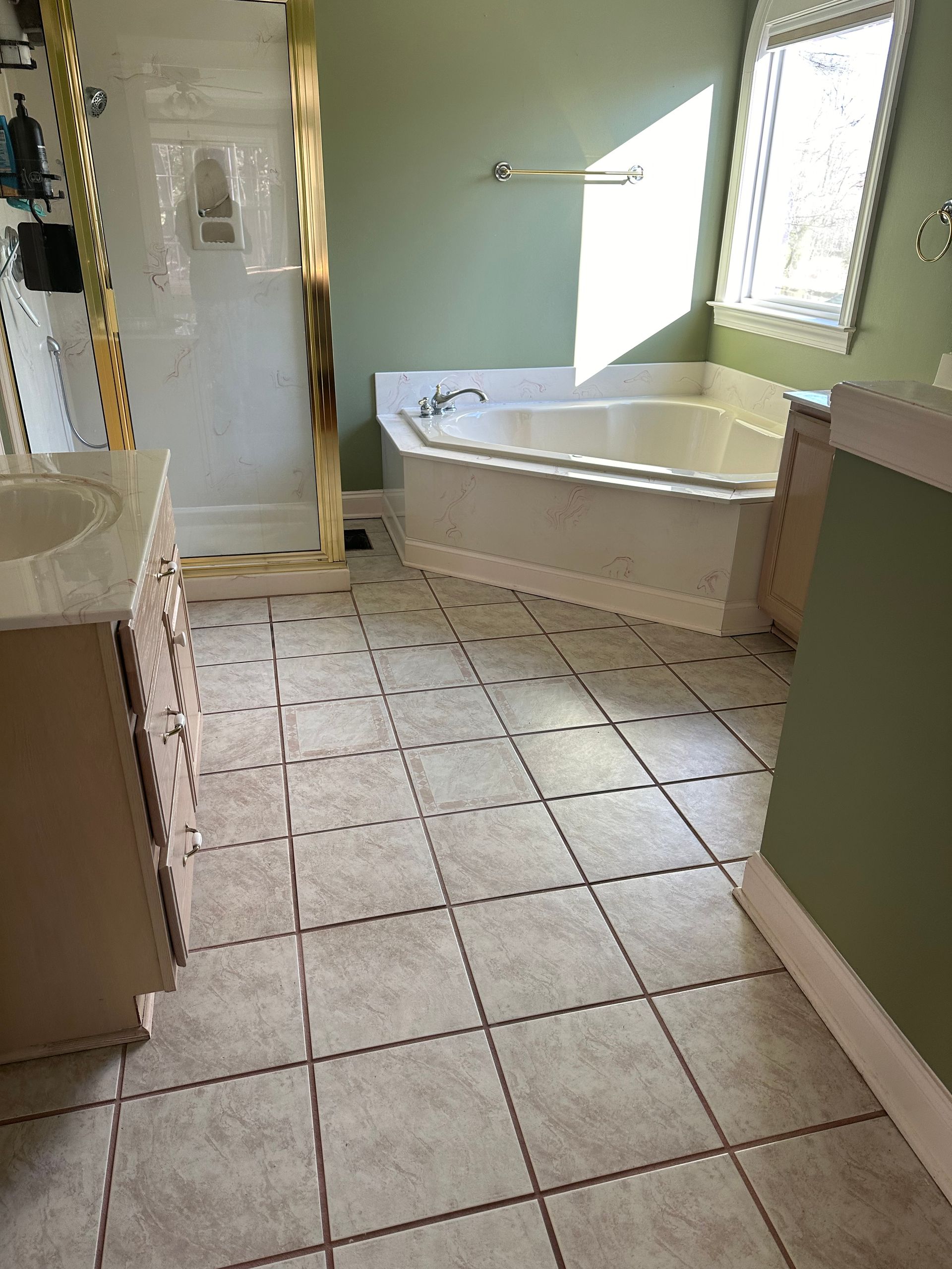 Before Tile Floor Restoration — Kernersville, NC — RENEW-It Master
