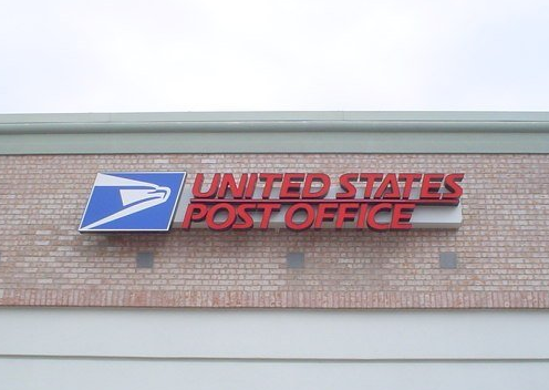 post office sign