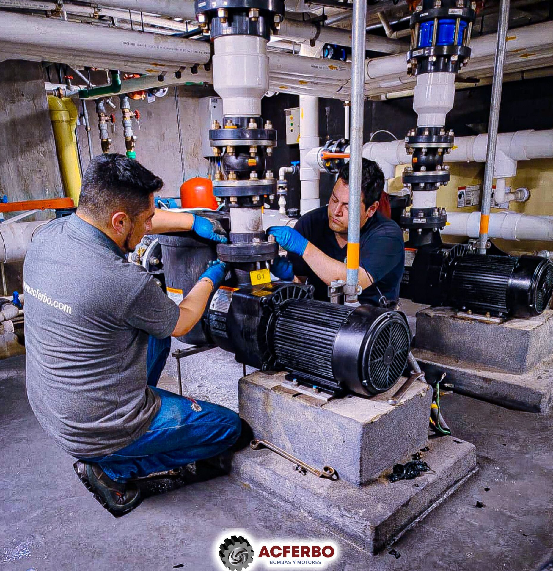bombas de agua mantenimiento