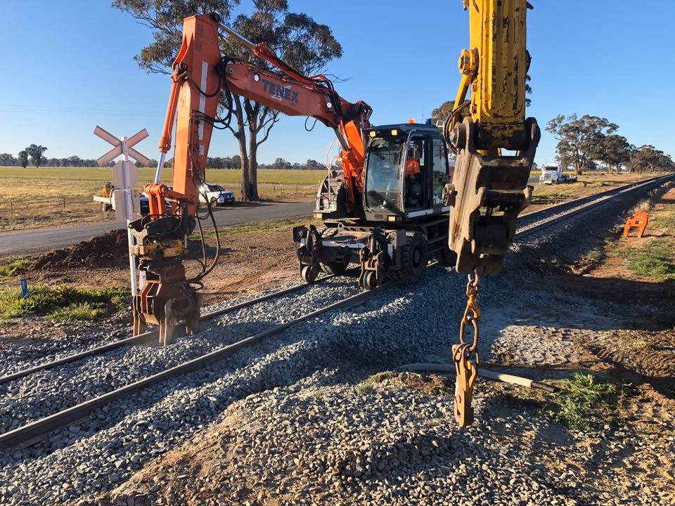 Civil Construction Railway — Satts Plant Hire & Haulage in Wellington, NSW