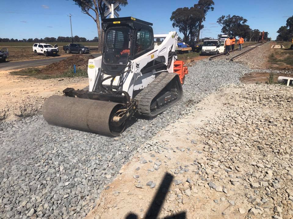 Compactor — Satts Plant Hire & Haulage in Wellington, NSW