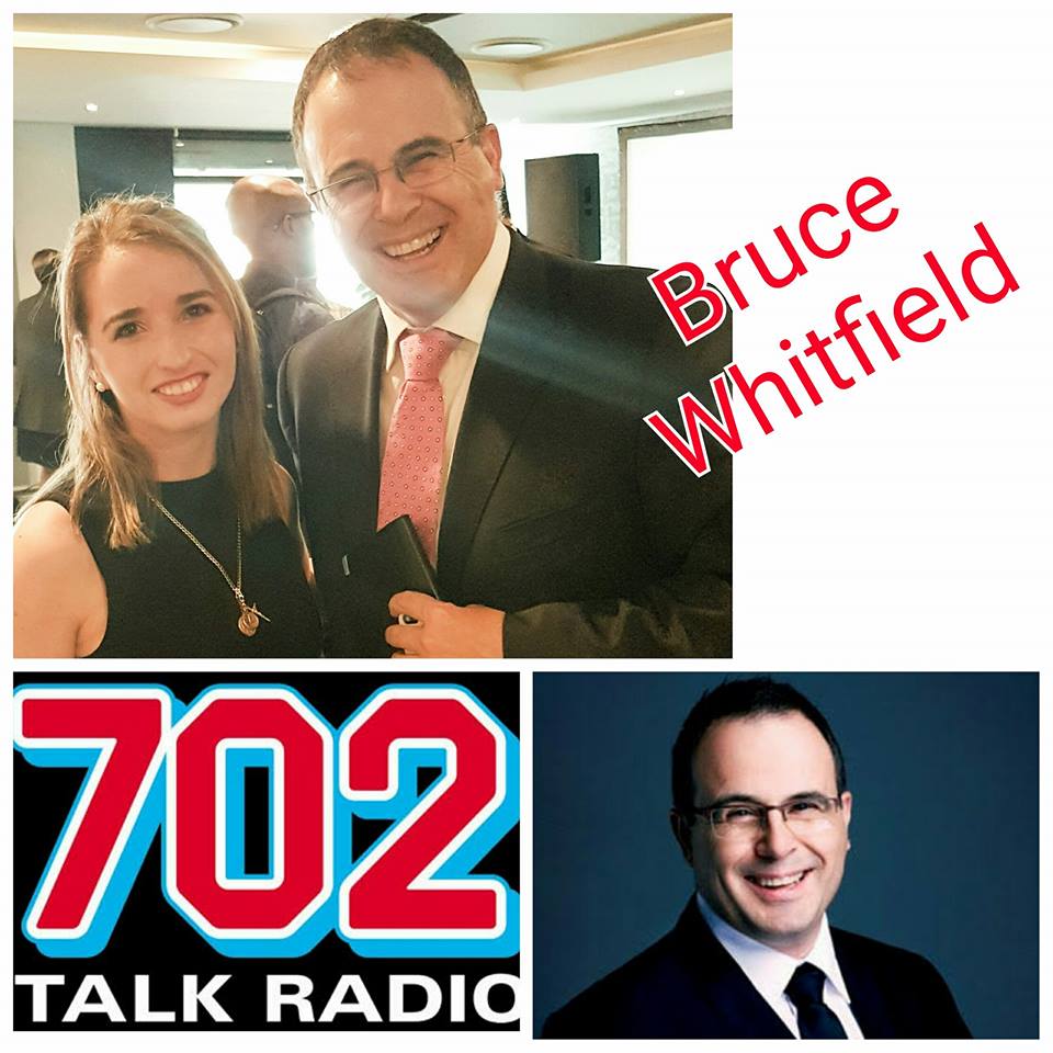 Bruce Whitfield - Talk 702 Business Presenter and Marisa da Silva South African Entrepreneur