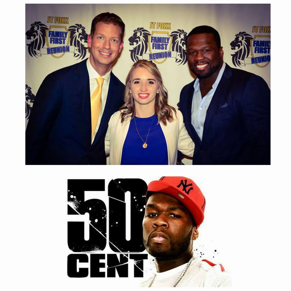 50 Cent - Curtis Jackson Rapper Marisa da Silva South African Entrepreneur