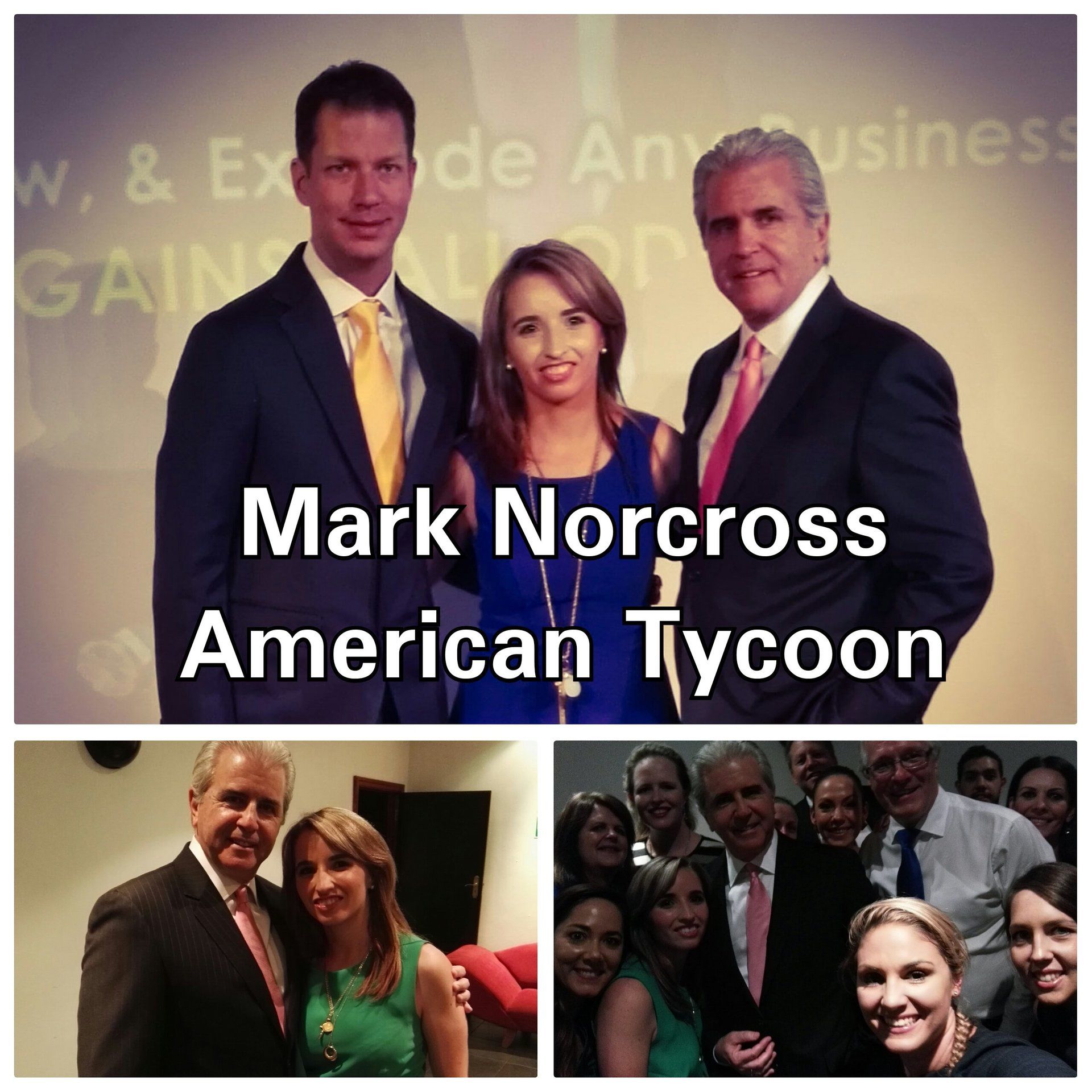 Mark Norcross - American Tycoon and Marisa da Silva South African female Entrepreneur