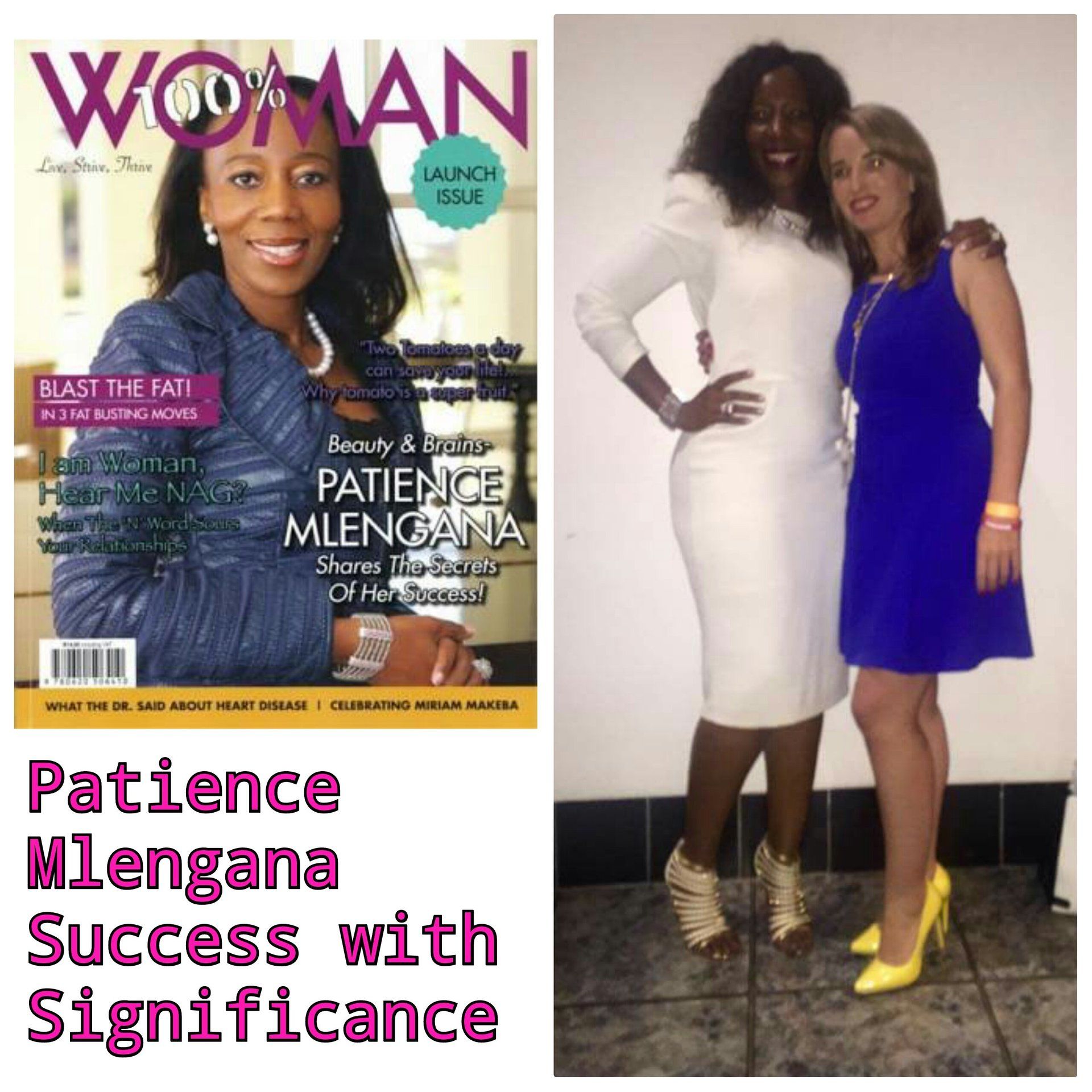 Patience Mlengana - South African Influencer with Marisa da Silva South African female Entrepreneur
