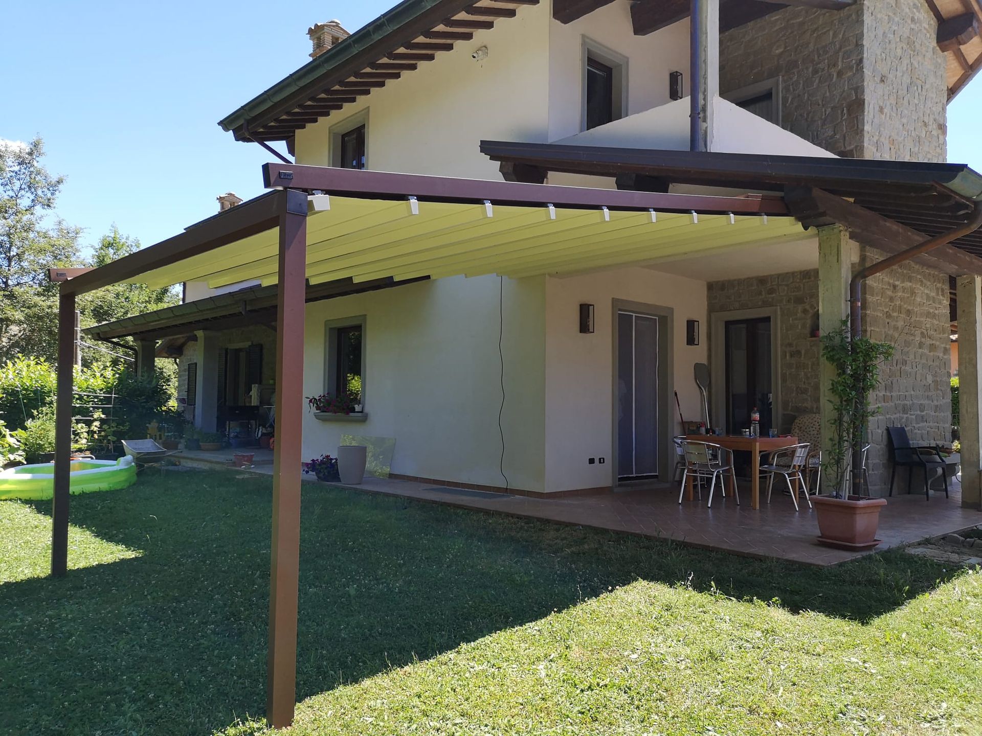 pergola bioclimatica innocenti finiture 30
