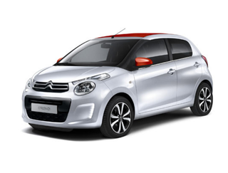 CITROEN C1 noleggio car economico a breve e medio termine roma