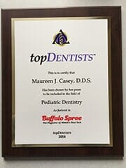 Certificate - Dentist in Hamburg, NY