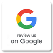 A google logo that says review us on google