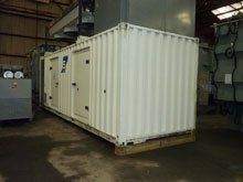 Acoustic housing for generator