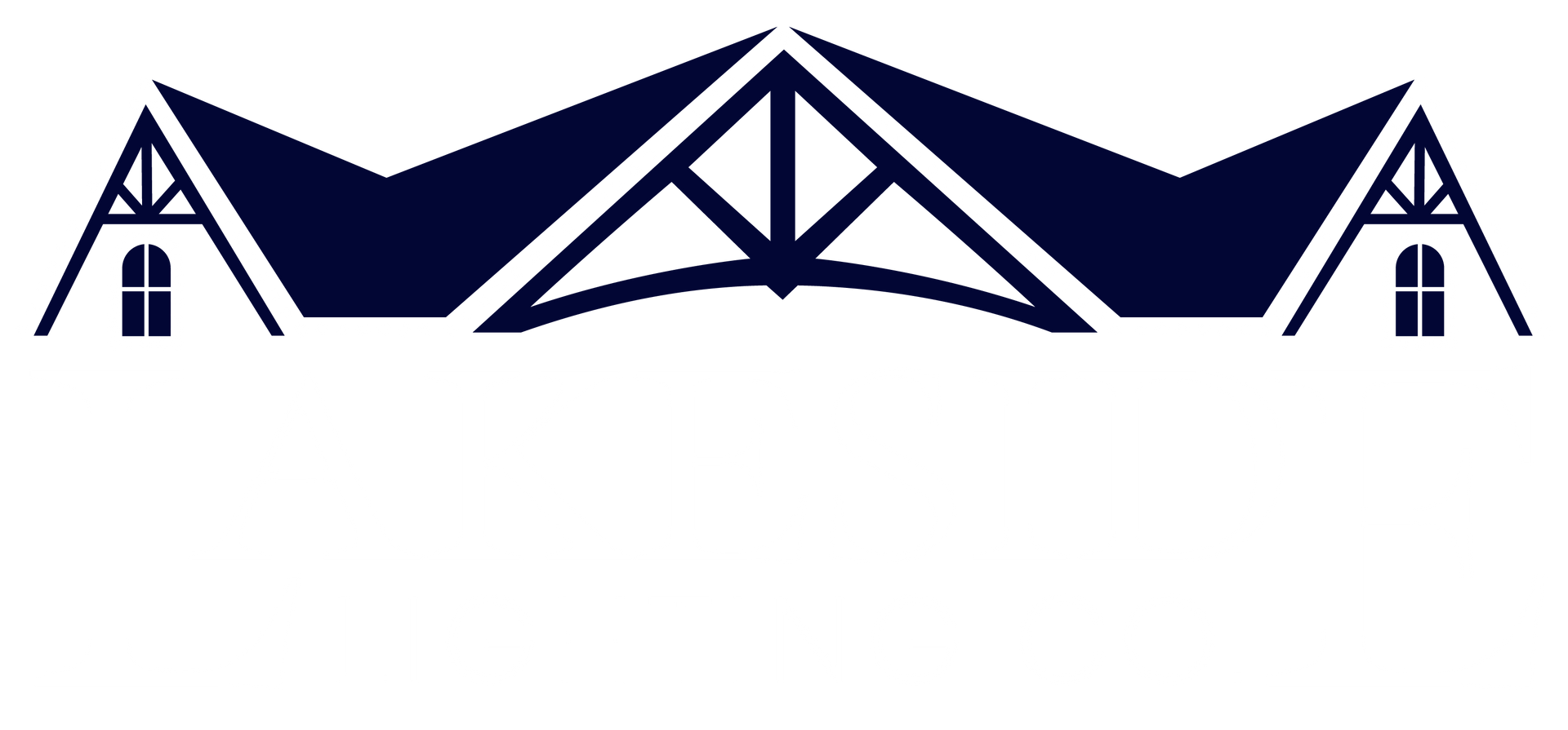 Logo for Lakeside Lighting Co., blue background with white text, image of a house with lights.