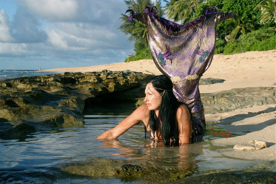 mermaid photoshoot Hawaii