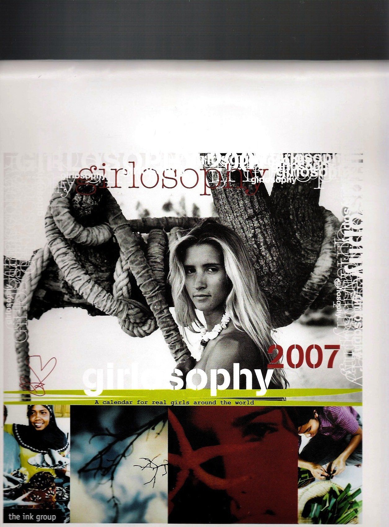 A picture of a woman with the year 2007 on it