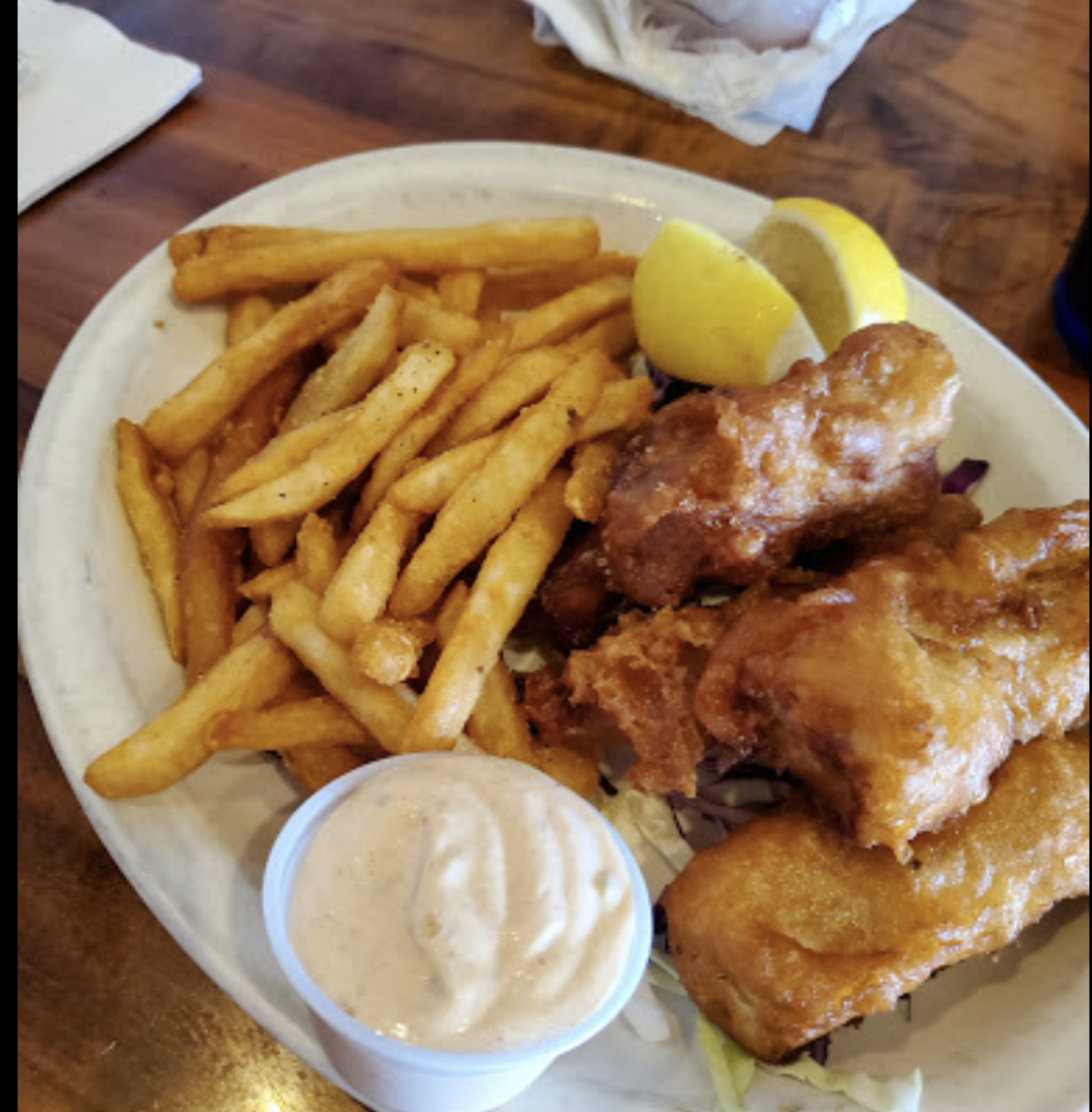 Breakers fish and chips