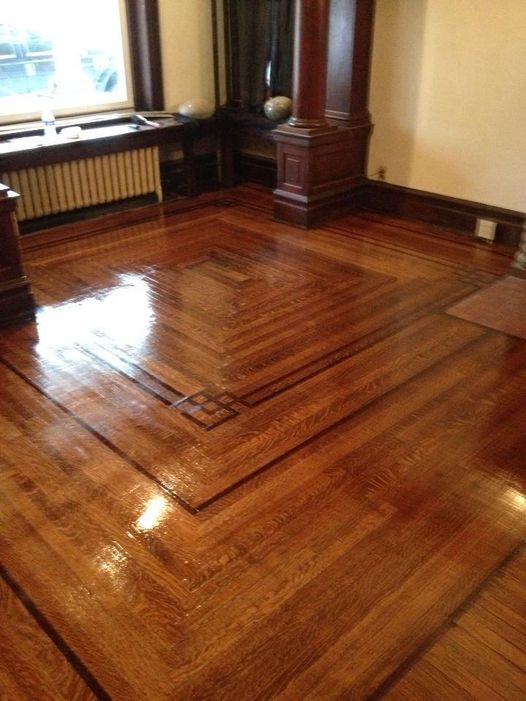 Hardwood floor reno after Lehigh Valley