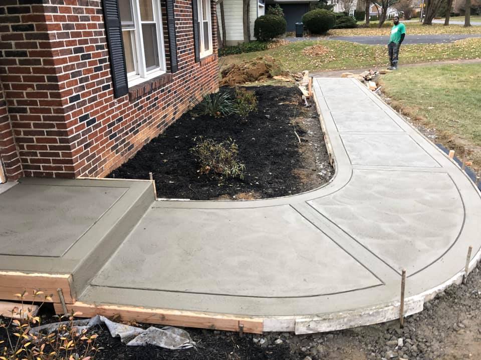 Sidewalk contractor lehigh valley