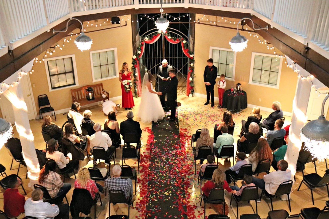 Weddings At The Courtyard Gallery; Showing photos of wedding ceremonies & receptions