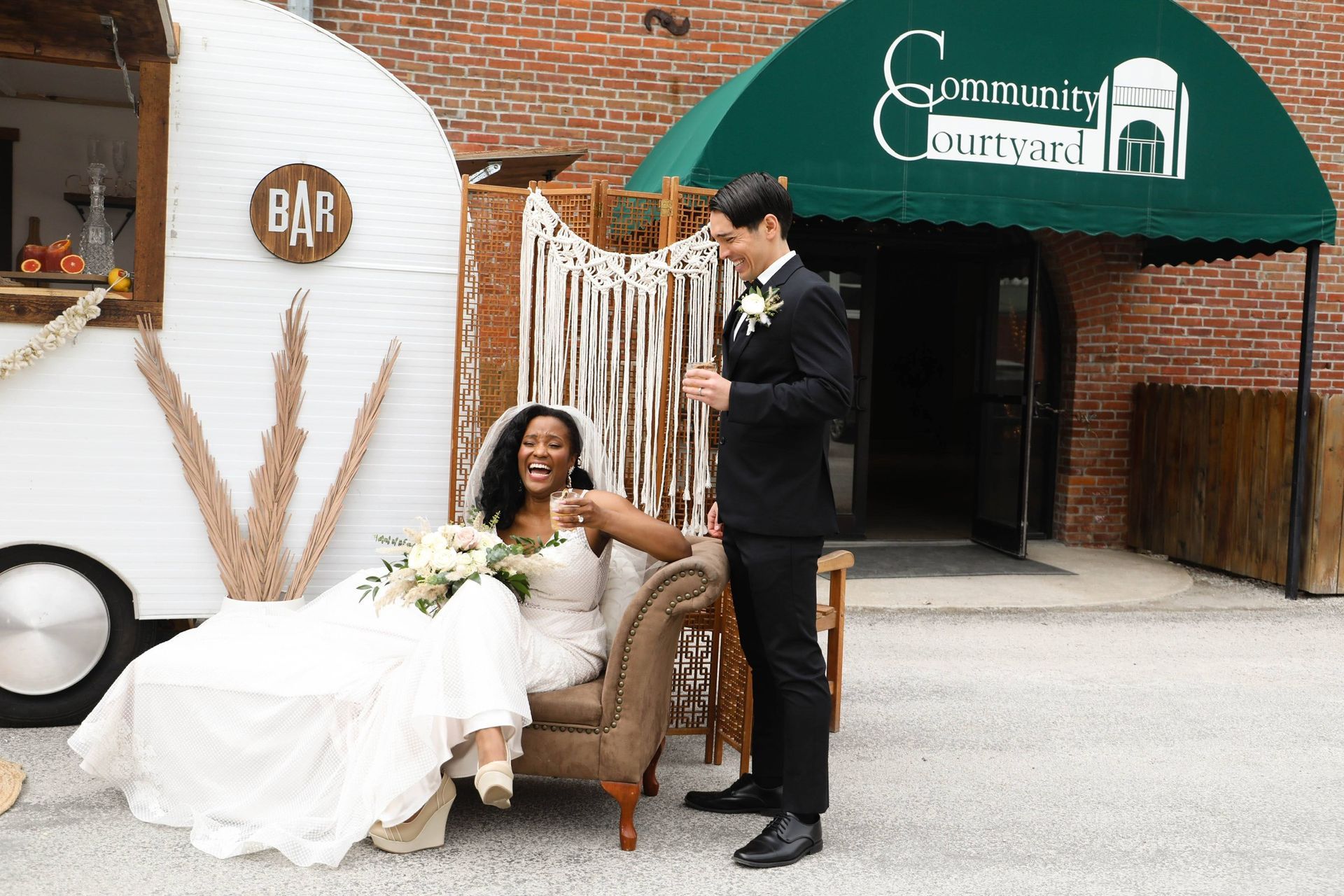 Weddings At The Courtyard Gallery; Showing photos of wedding ceremonies & receptions