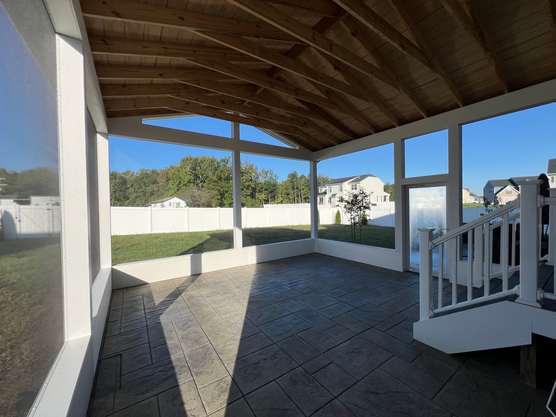 screened in porch