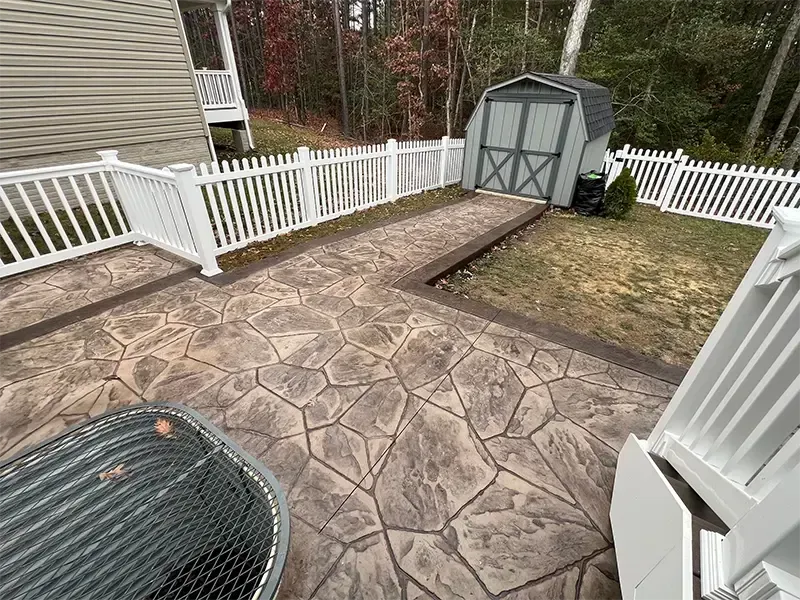 concrete patio 