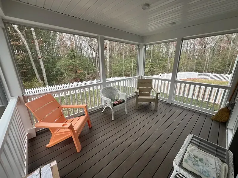 screened in porch
