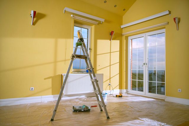 tinteggiatura salotto