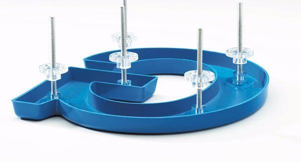 Combination all letter mounting