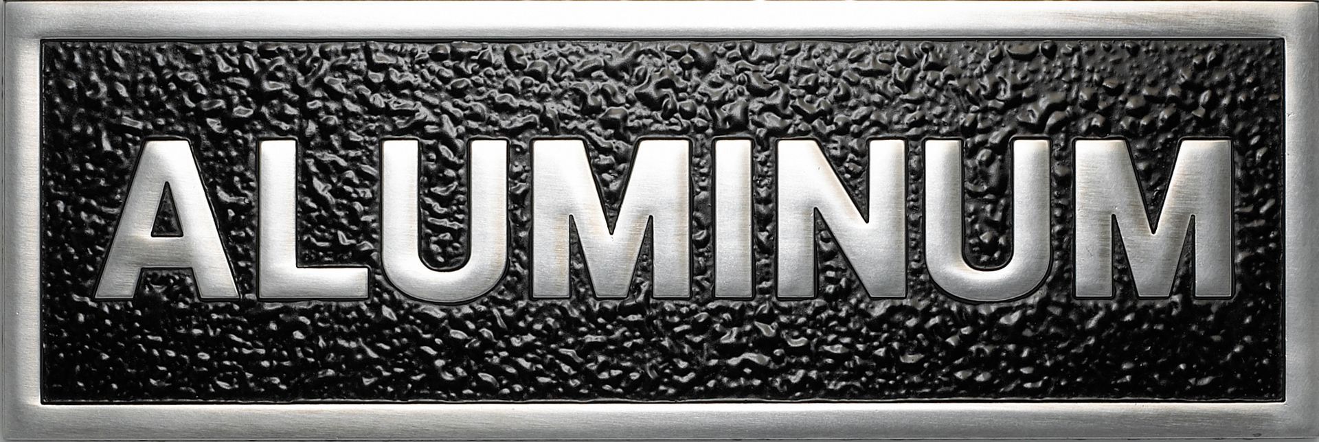 Aluminum Polish Plaque