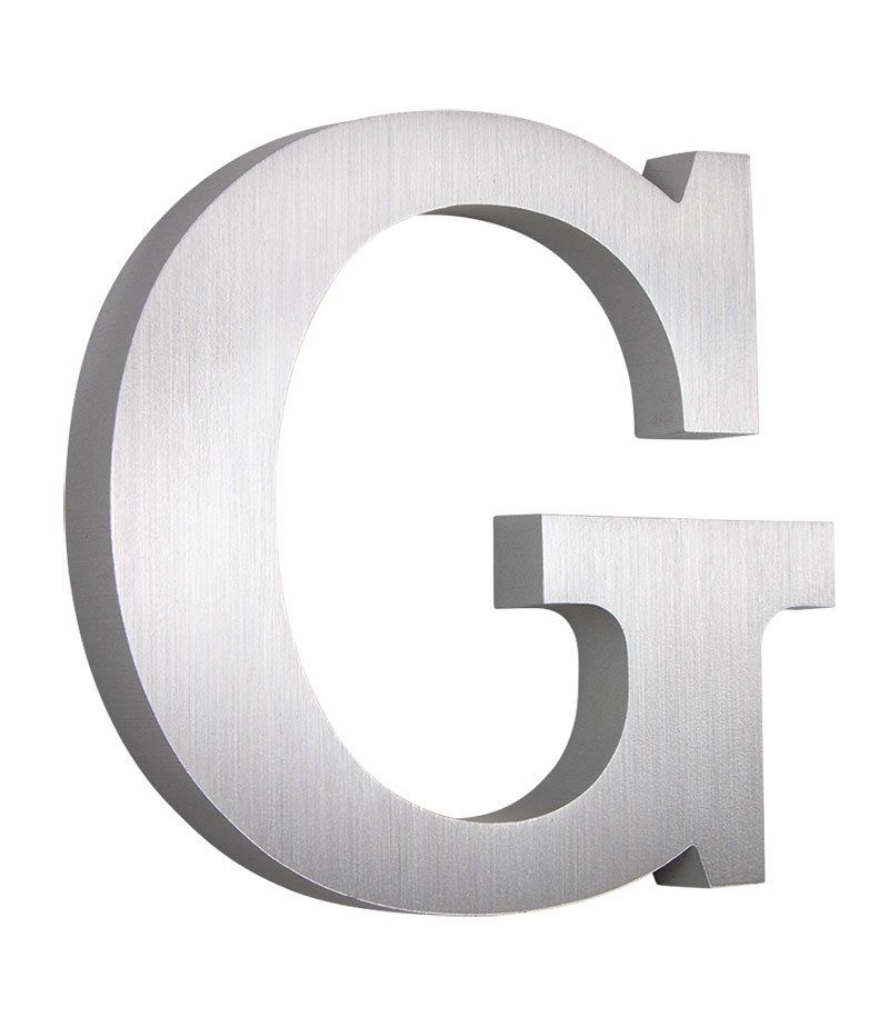 Cast Aluminum Letters