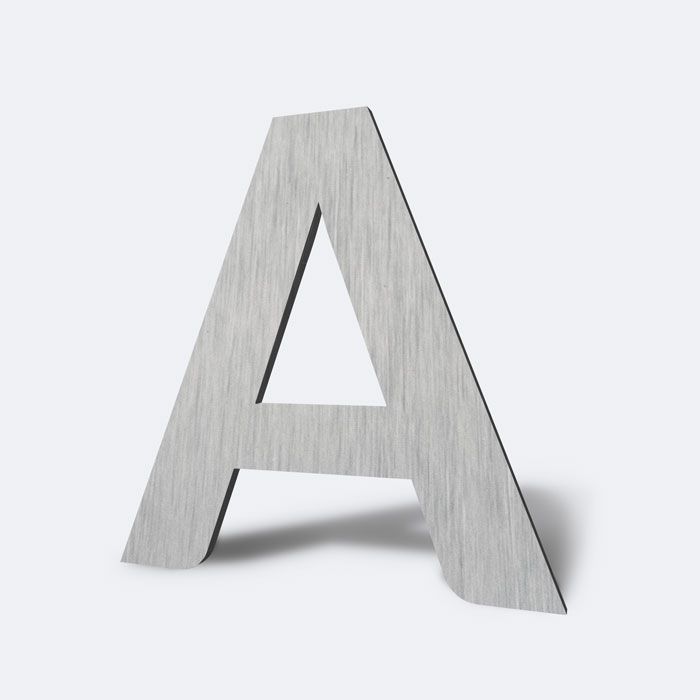 Flat Cut Aluminum Letters