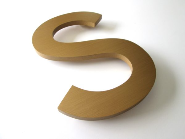 Bronze Letters