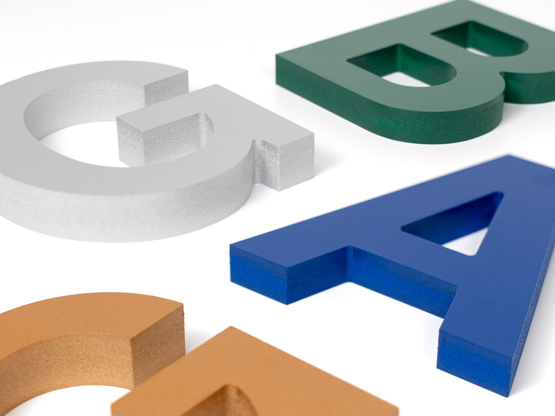Flat Cut PVC Letters