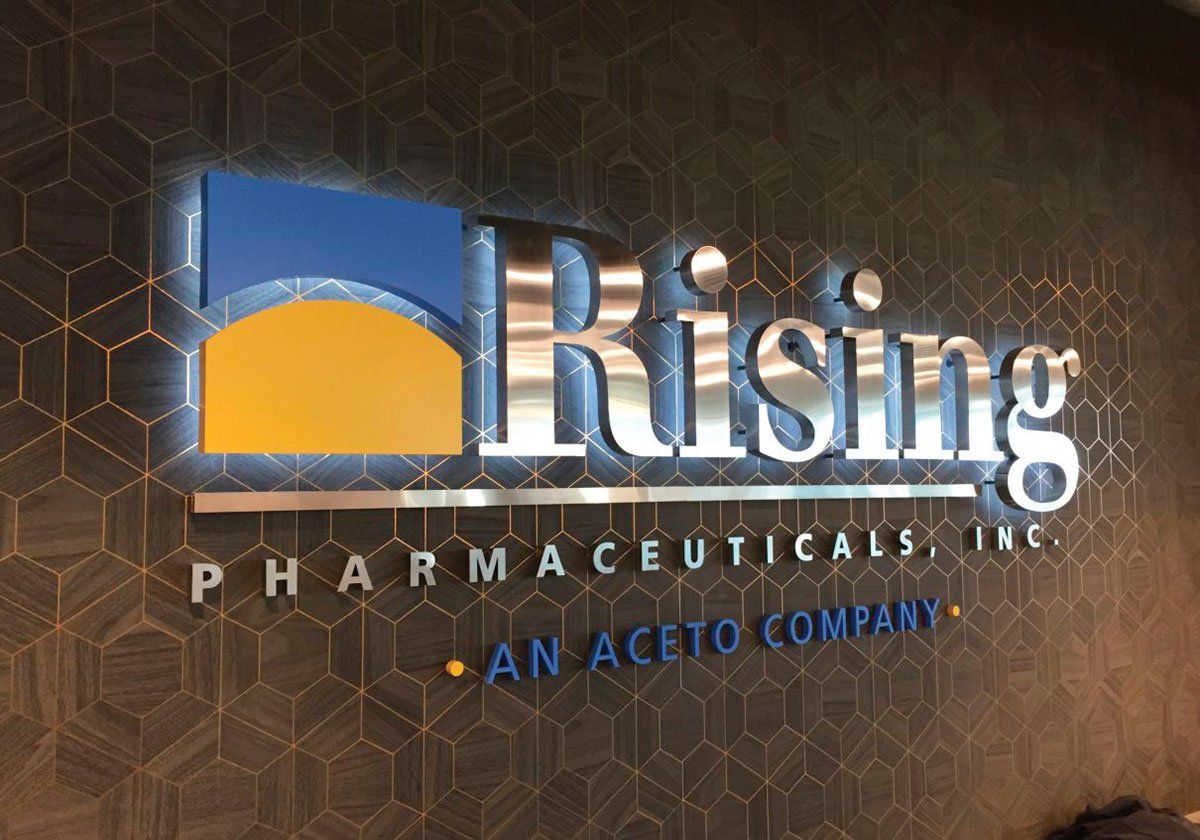 Halo lit LED Letters
