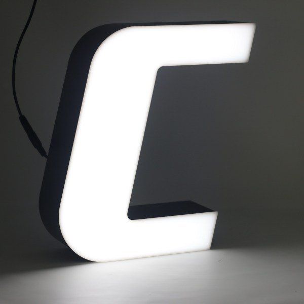 LUXE LED Letter C