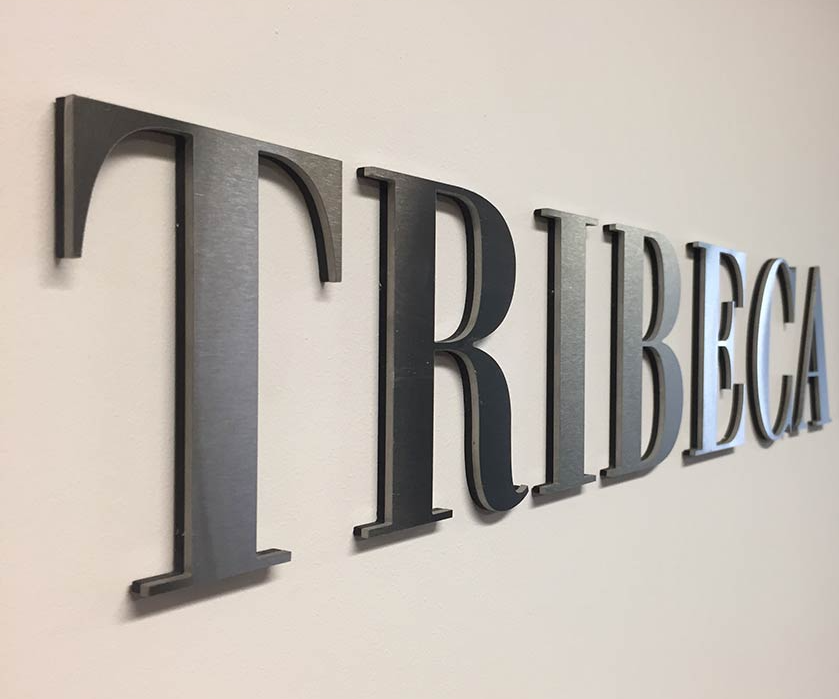 Cut Metal Letters