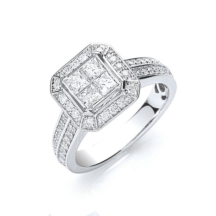 Ladies diamond ring