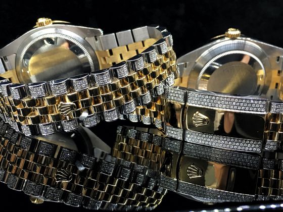 Diamond Set Rolex Strap