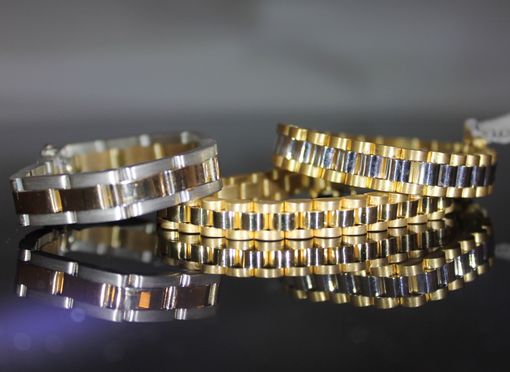 9ct Gold Mens Fancy Bracelet 35mm Wide Solid 40gram 8.5inches & Hallmark |  eBay