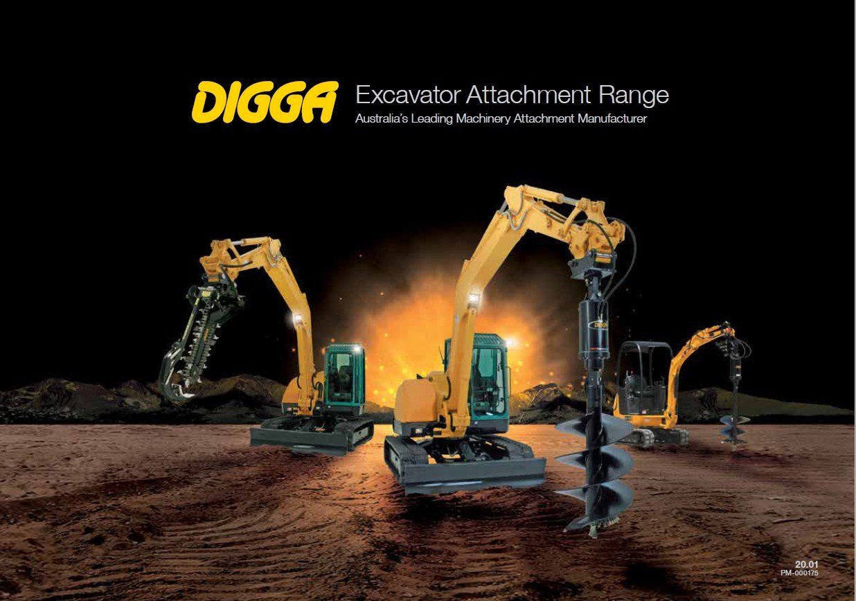 Wilson Bolton Commercial Equipment Digga Attachments