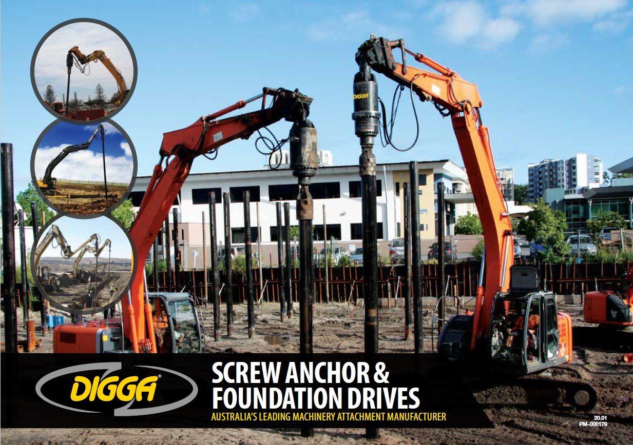 Wilson Bolton Commercial Equipment Digga Attachments