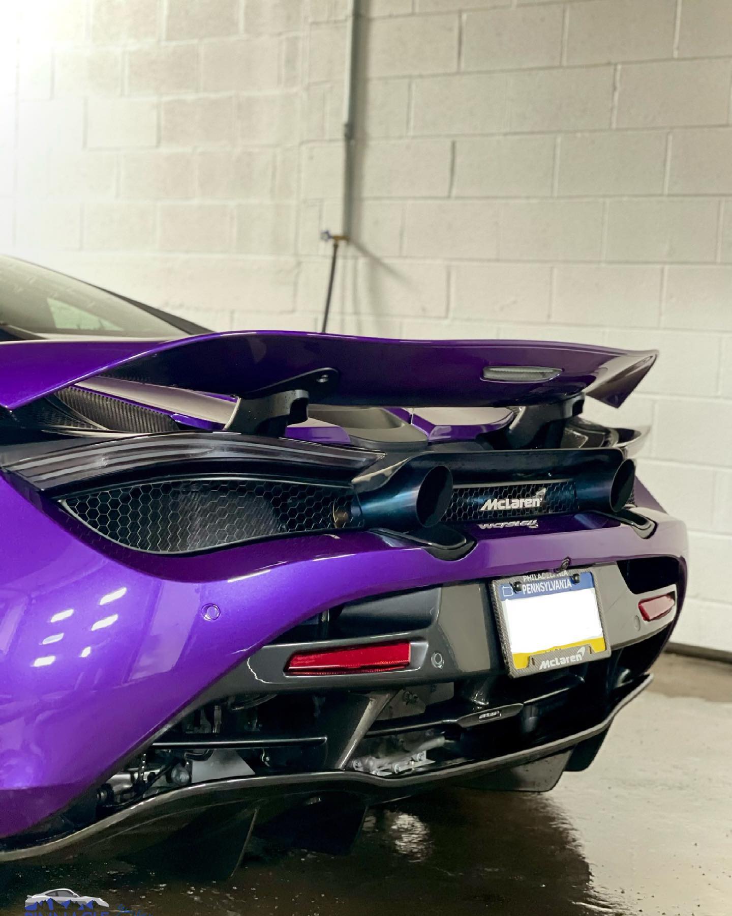 Purple Back Car — Lehigh Valley, PA — Pinnacle Luxury Car Care
