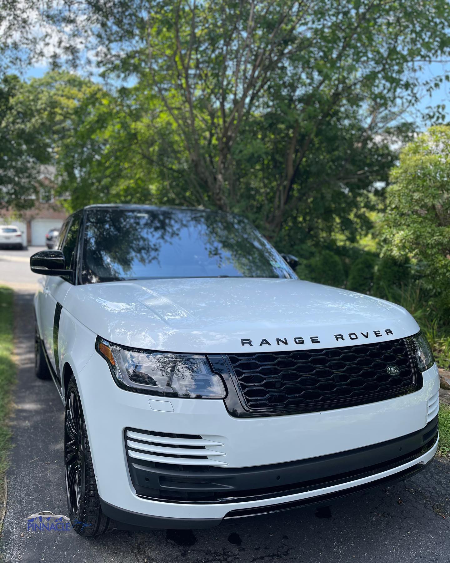 White Range Rover — Lehigh Valley, PA — Pinnacle Luxury Car Care