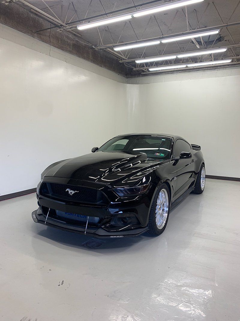 Clean Black Modern Car — Lehigh Valley, PA — Pinnacle Luxury Car Care
