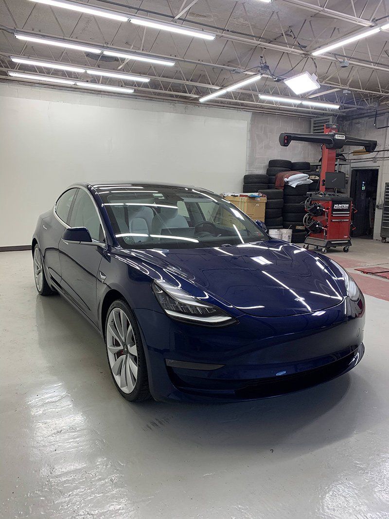 Very Clean Blue Car — Lehigh Valley, PA — Pinnacle Luxury Car Care