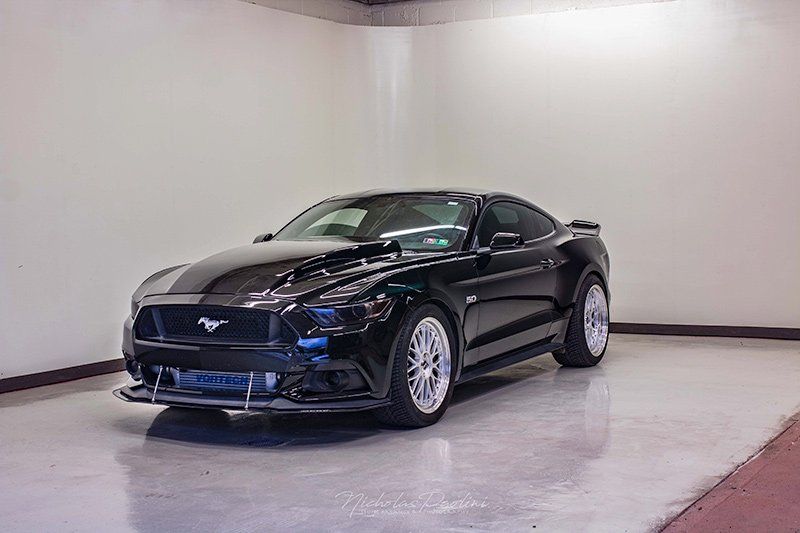 Clean Luxury Black Car — Lehigh Valley, PA — Pinnacle Luxury Car Care