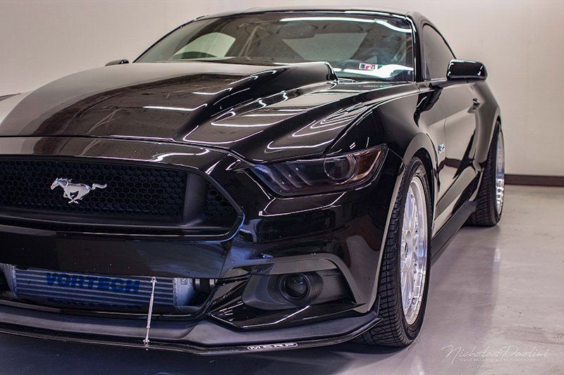 Black Car Close Up View — Lehigh Valley, PA — Pinnacle Luxury Car Care