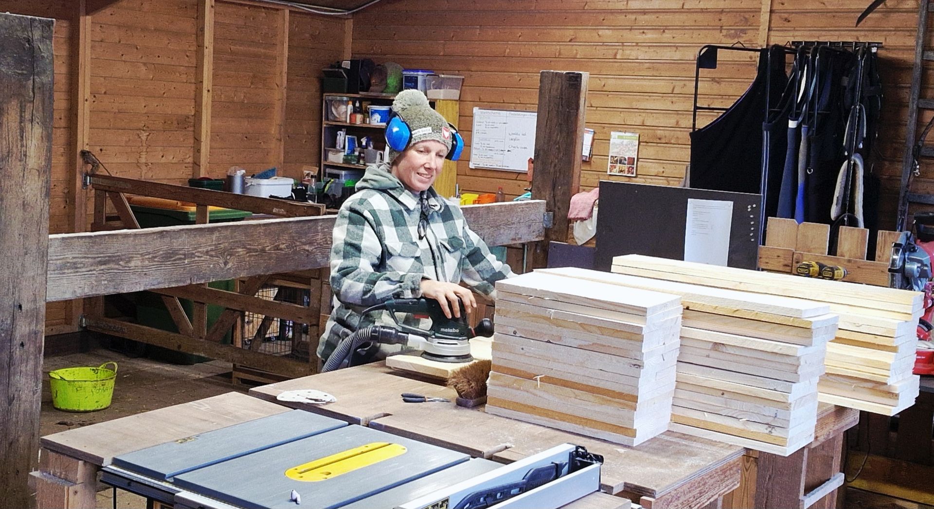 Loredana aan het werk