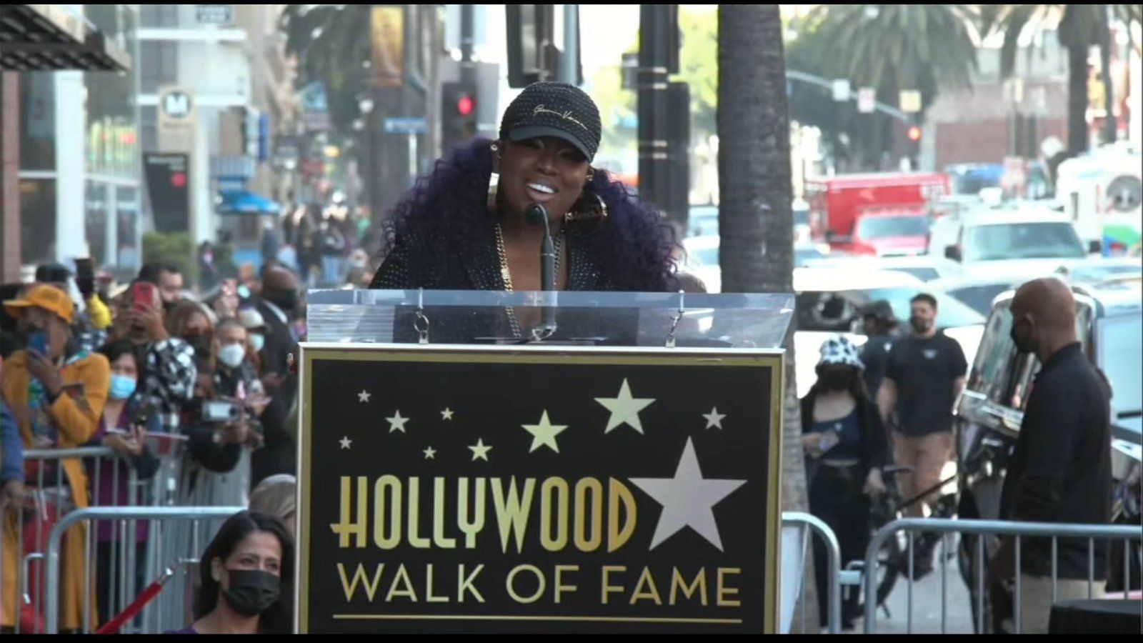 Missy Elliott says she's 'humbled' by her star on the Hollywood Walk of Fame