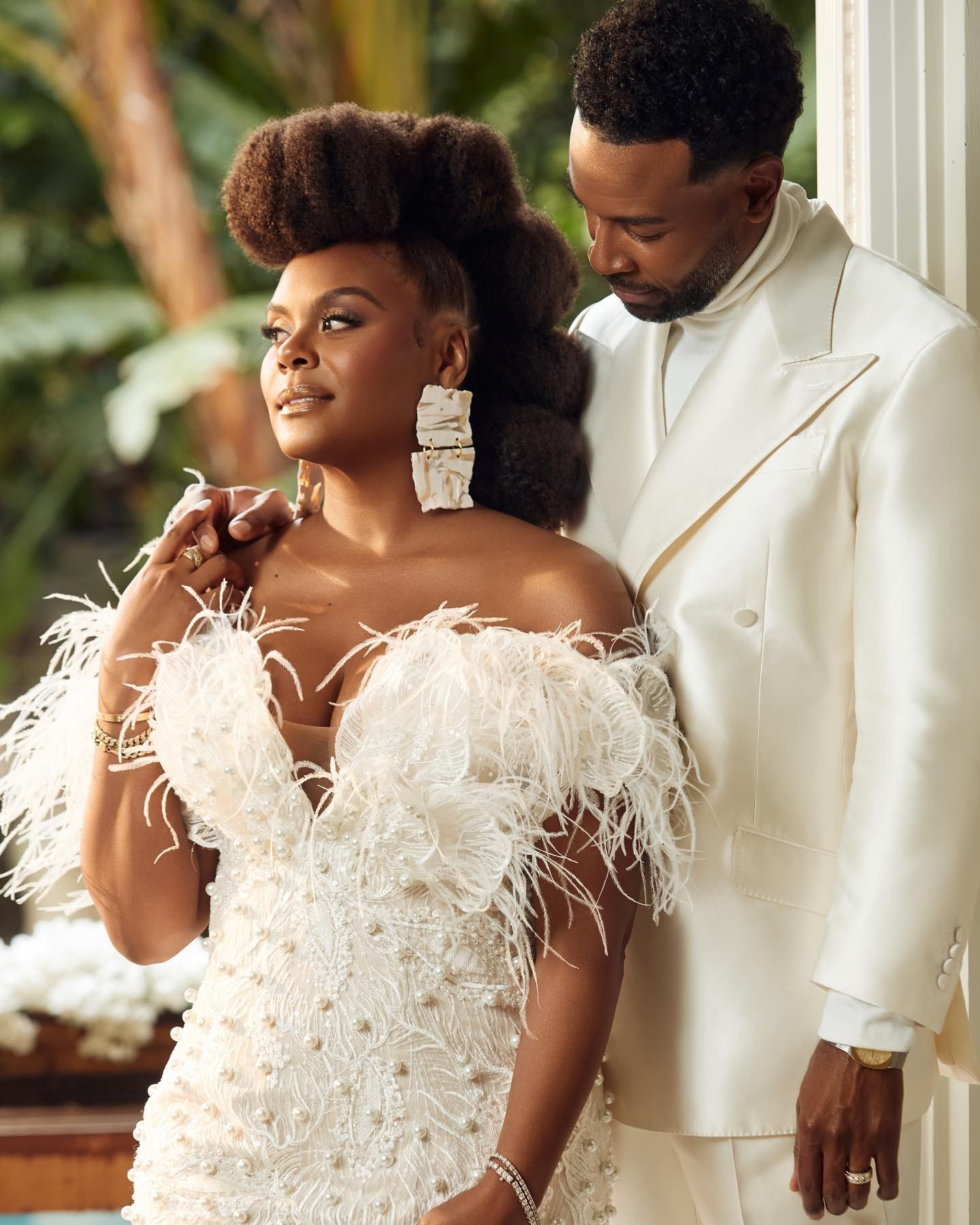 Tabitha Brown And Husband Chance Celebrate 20th Wedding Anniversary With A Stunning Photo Shoot
