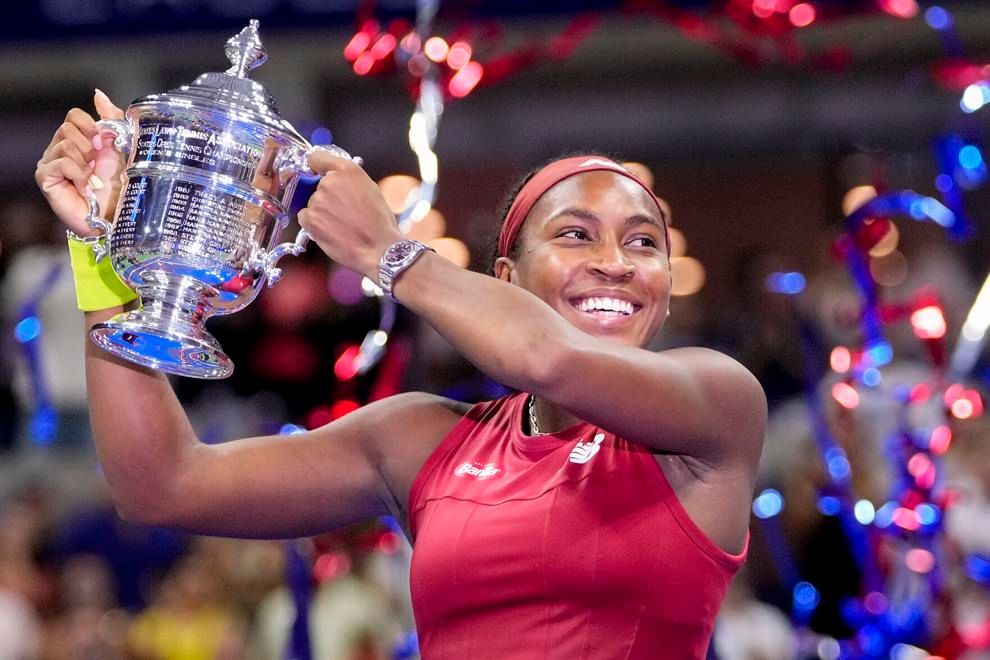 Coco Gauff wins the US Open for her first Grand Slam title at age 19 by defeating Aryna Sabalenka